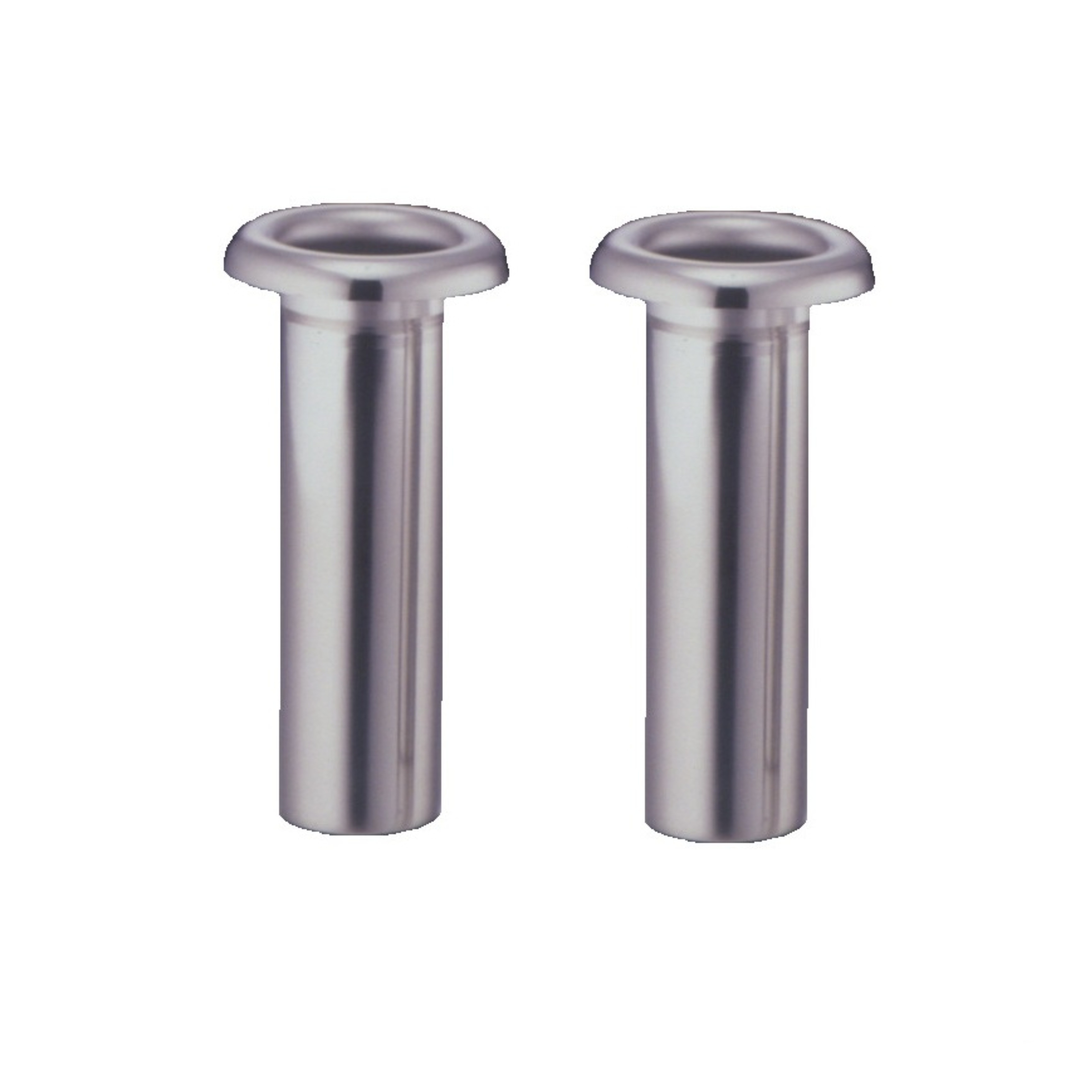 お墓用花立 ステンレス製 筒径:44mm ツバ下:145mm [S-44大]