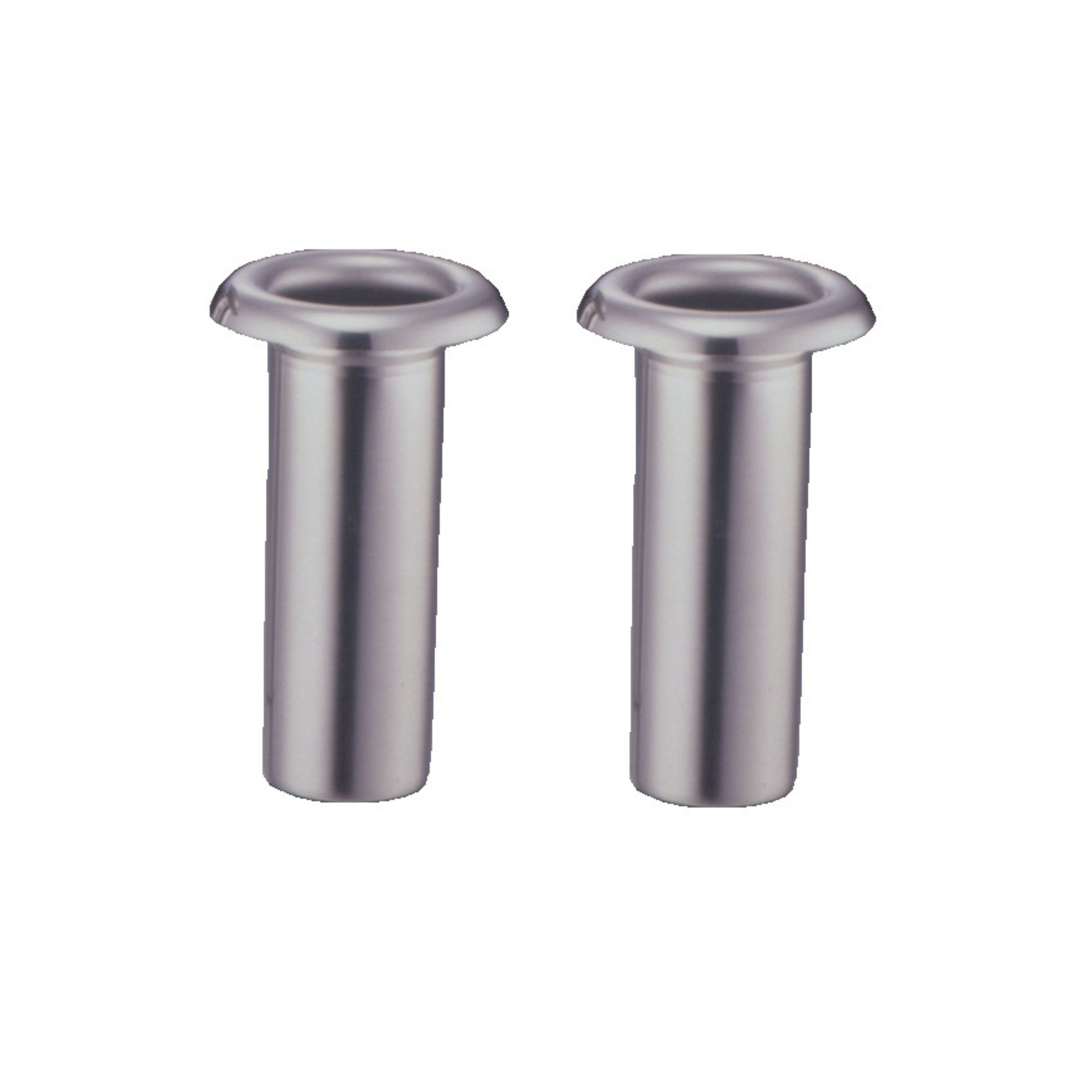 お墓用花立 ステンレス製 筒径:44mm ツバ下:120mm [S-44小]