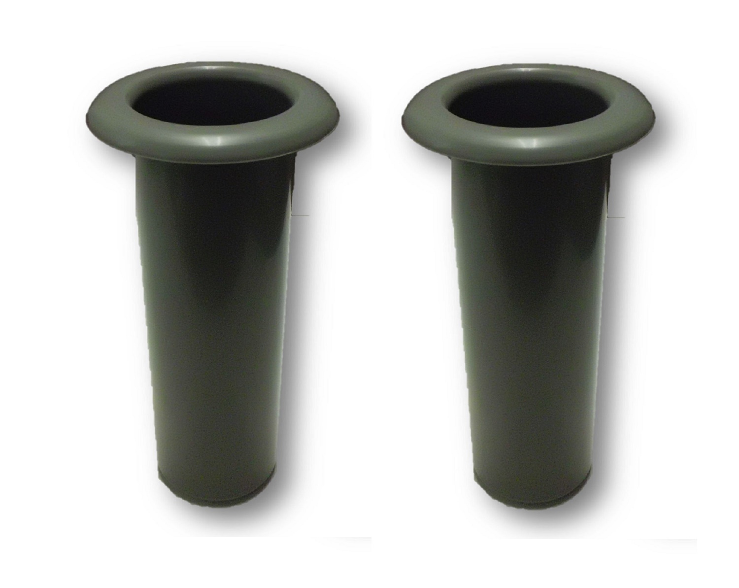 お墓用花立 プラスチック製 中入れ式 筒径:59mm ツバ下深さ:175mm [PP59(L)]